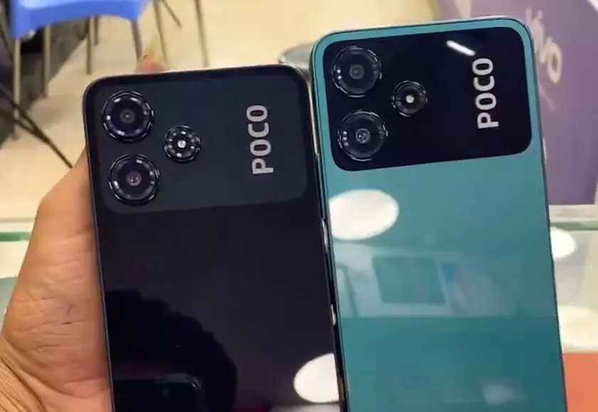 POCO M6 Pro 5G появился на видео в двух цветах