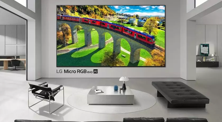 LG Micro RGB evo TV