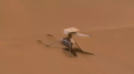 NASA shows what happened to the crashed helicopter on Mars