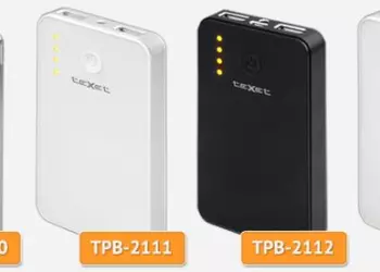 TeXet приступает к выпуску портативных аккумуляторов