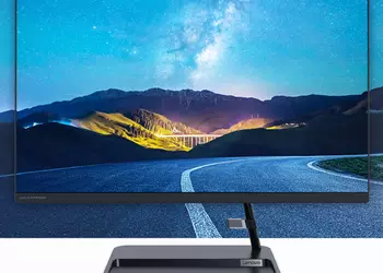 Lenovo AIO520: моноблок с FHD-экраном на 23.8 дюймов, выезжающей веб-камерой, чипом Intel Core i5 11-го поколения и 16 ГБ ОЗУ