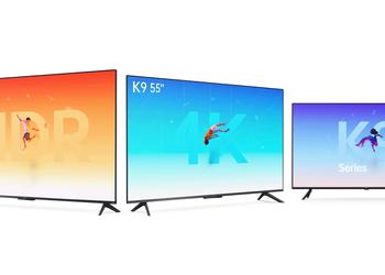 Линейка смарт-телевизоров OPPO Smart TV K9 может предложить экраны от 43 до 65 дюймов, чипы MediaTek и стереодинамики за $275-510
