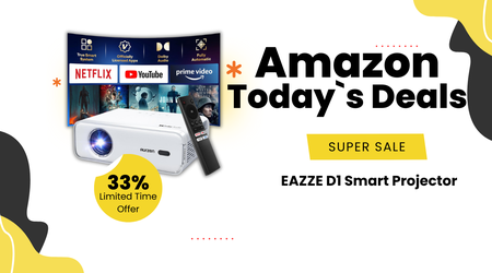EAZZE D1 Smart Projector – Now $50 Off!