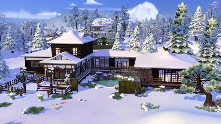 Снежные просторы: в ноябре The Sims 4 отправит игроков на японский горный курорт