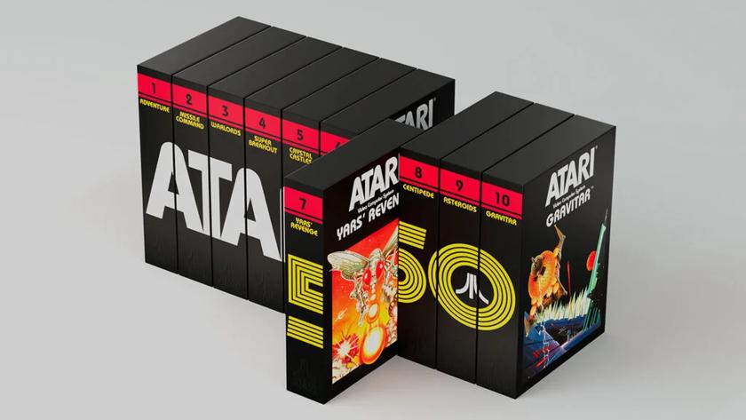 Atari продает лимитированный набор из 10 игр Atari 2600 в оригинальных коробках и комплектом за $999,99