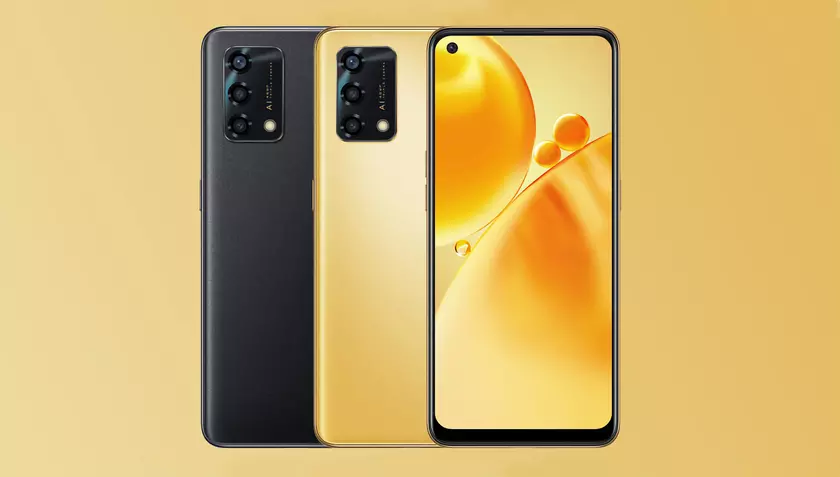 Так будет выглядеть OPPO F19s — новый бюджетный смартфон компании с AMOLED-экраном и камерой на 48 МП