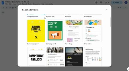 Google Dokumenter legger til 40 nye maler