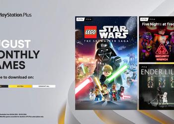 В августе подписчики PlayStation Plus получат три игры, включая LEGO Star Wars: The Skywalker Saga