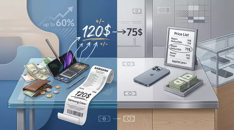 Samsung repairs cost up to 60% ...