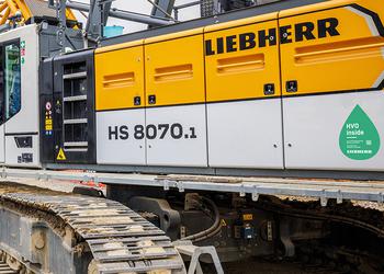 Завод Liebherr-Werk Nenzing перевел свои машины с дизеля на синтетически произведенное топливо HVO