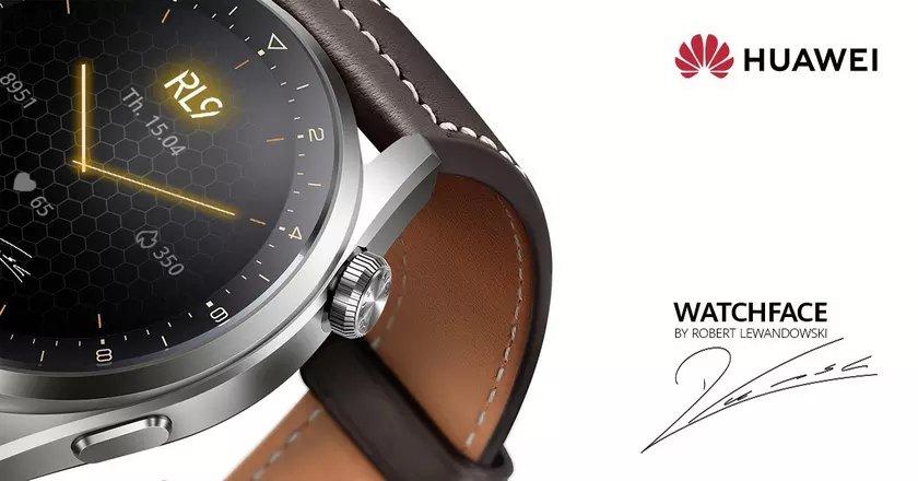 Смарт-часы Huawei Watch 3 и Watch 3 Pro получили специальный циферблат футболиста Роберта Левандовски