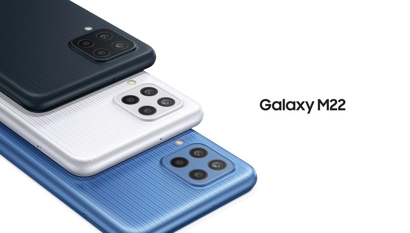 Samsung Galaxy M22 – экран Super AMOLED 90 Гц, Helio G80, 5000 мА*ч и NFC
