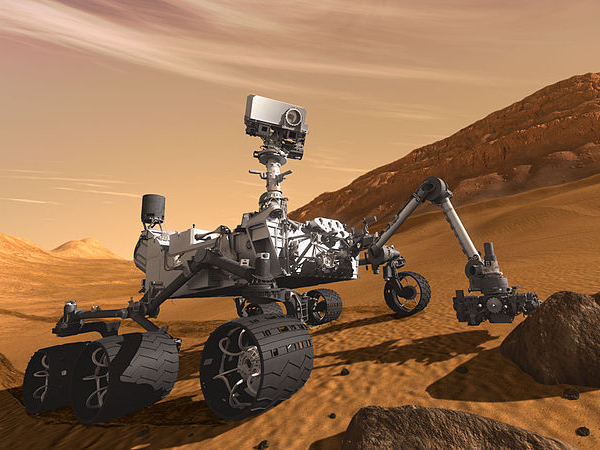 Марсоход Curiosity успешно приземлился на Красной планете 