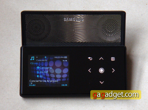 Обзор необычного MP3-плеера Samsung YP-S5-5