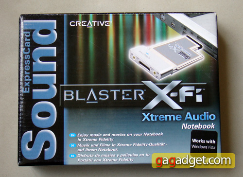Обзор звуковой карты Creative X-Fi Xtreme Audio Notebook-2