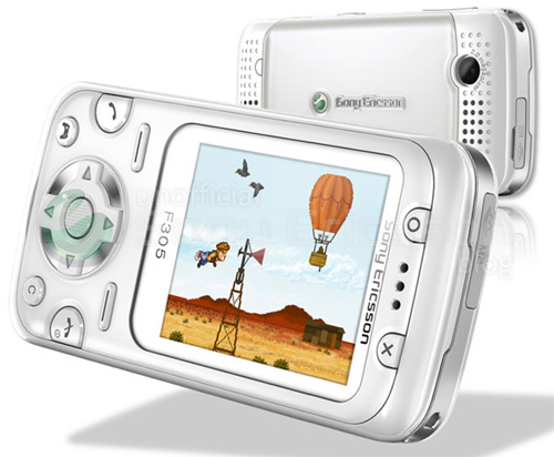 Sony Ericsson F305 — телефон для игр