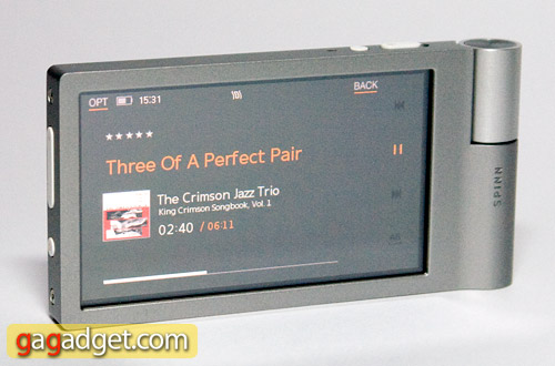 Обзор MP3-плеера iriver SPINN-2