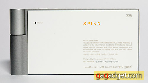 Обзор MP3-плеера iriver SPINN-7