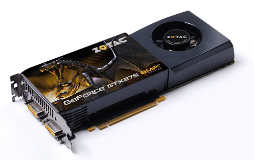 ZOTAC выпускает видеокарты на базе GeForce GTX275
