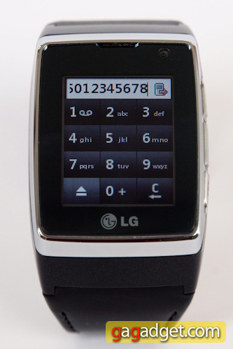 Ein Gast aus der Zukunft. LG Watch Phone GD910 Testbericht-11