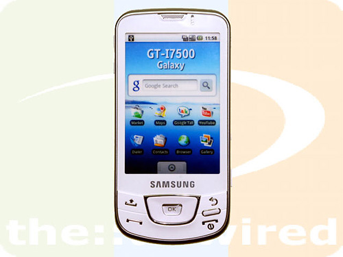 Живые фотографии белого Samsung i7500 Galaxy-2