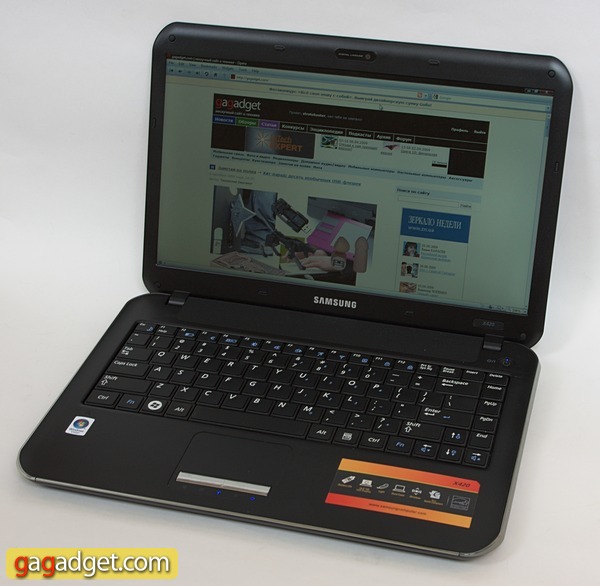 Подробный обзор тонкого и лёгкого ноутбука Samsung X420