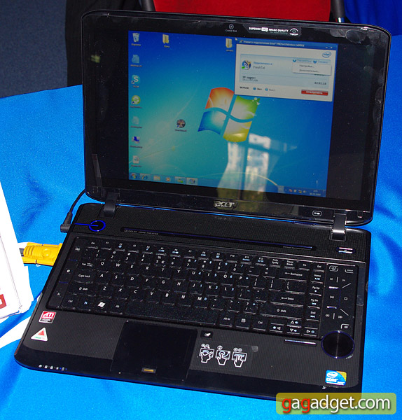 Acer Aspire 5940G - универсальный ноутбук с процессором Core i7