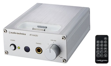 Audio-Technica AT-HA35i: усилитель для наушников со встроенным доком для iPod