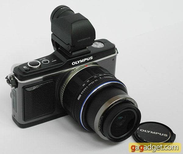 Обзор гибридного цифрового фотоаппарата Olympus E-P2 