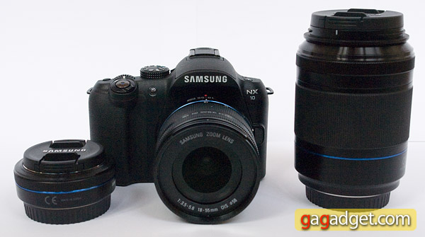 Подробный обзор гибридной цифровой фотокамеры Samsung NX10-15