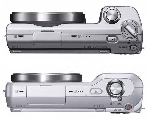 Sony NEX3 и NEX5 - беззеркальные камеры со сменной оптикой и 14-мегапиксельной APS-матрицей-5