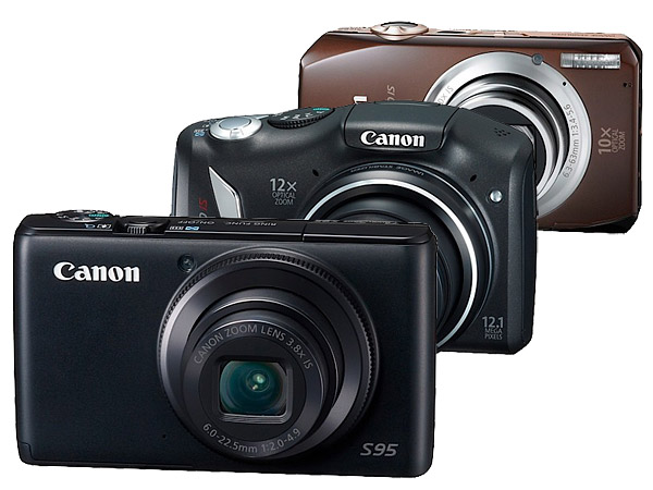 Canon представил три новые компактные камеры