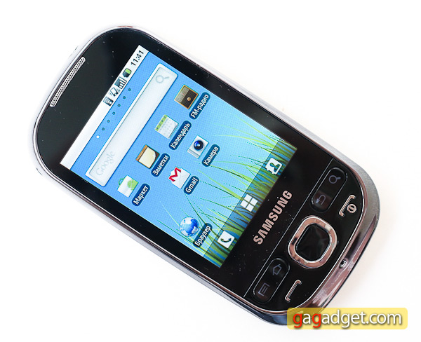 Беглый обзор бюджетного Android-смартфона Samsung Galaxy 550 (GT-i5500) -7