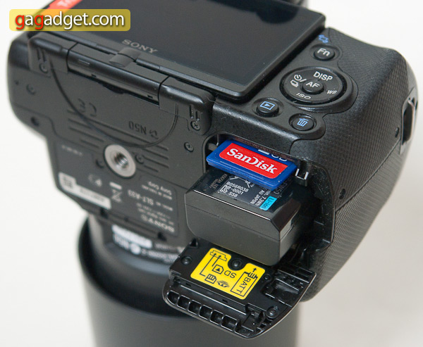 Подробный обзор цифровой зеркальной камеры Sony Alpha SLT-A33 -6