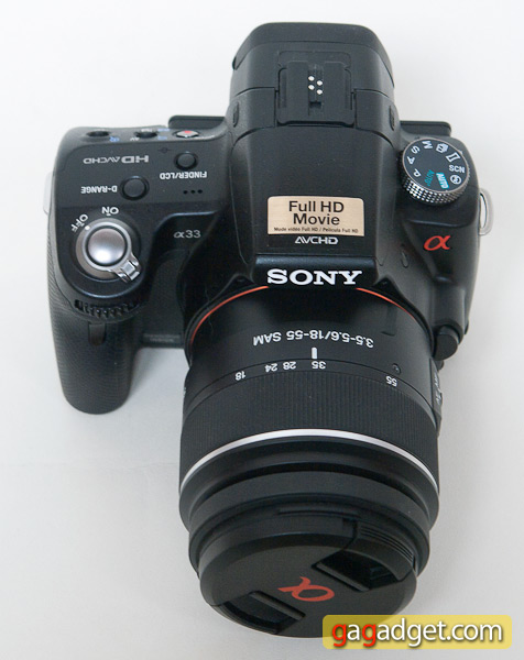 Подробный обзор цифровой зеркальной камеры Sony Alpha SLT-A33 -5