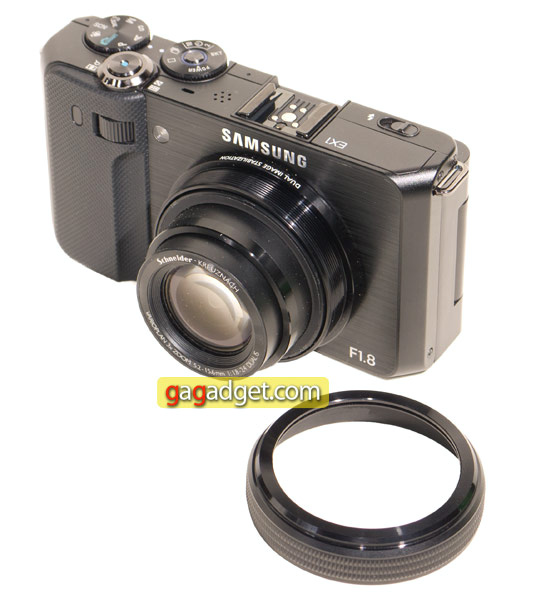 Обзор высококлассного компактного фотоаппарата Samsung EX1-5