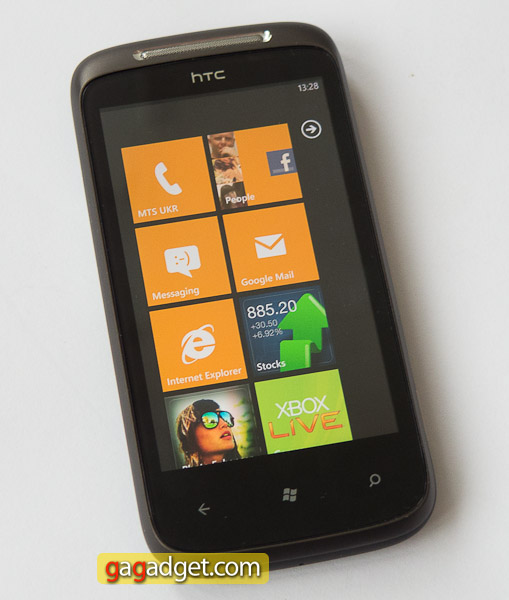 Беглый обзор смартфона HTC 7 Mozart -8