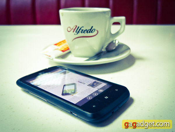 Беглый обзор смартфона HTC 7 Mozart 
