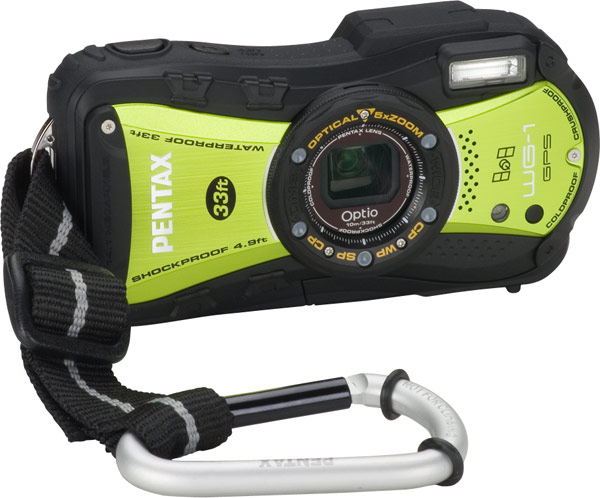 Pentax WG-1 GPS: защищённый фотоаппарат с GPS