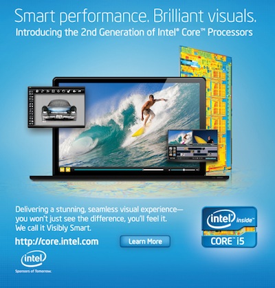 Реклама Intel раскрыла дизайн нового MacBook Pro? 
