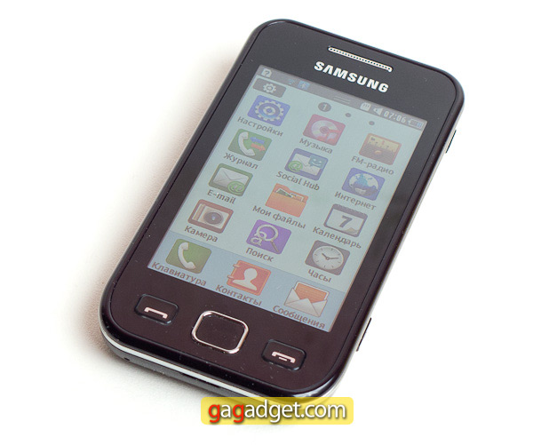 Обзор мобильного телефона Samsung Wave 525 (S5250) 