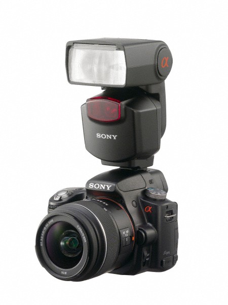 Sony HVL-F43AM — пылевлагозащищённая вспышка для камер Sony/Minolta-2