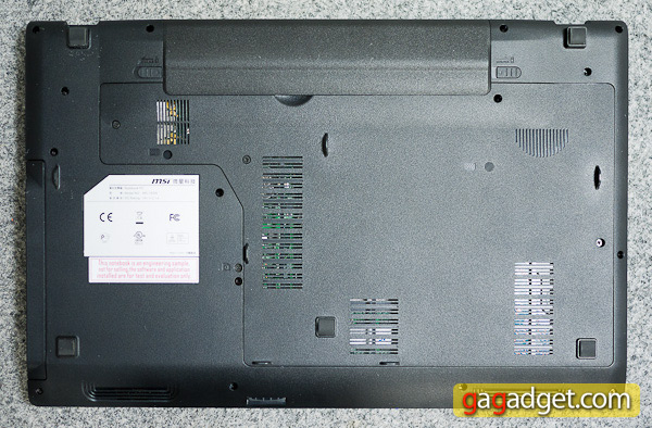 Обзор ноутбука MSI CR650 на базе процессора AMD E-350-7
