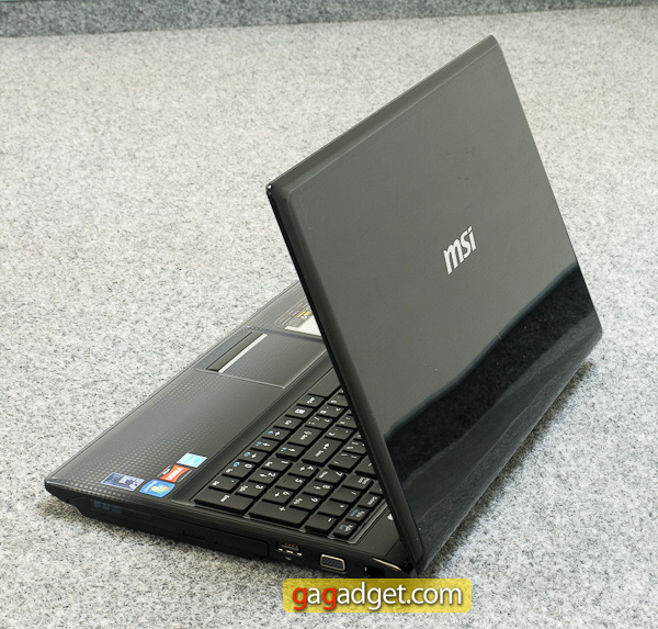 Обзор ноутбука MSI CR650 на базе процессора AMD E-350-2
