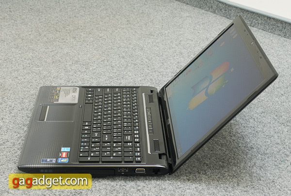 Обзор ноутбука MSI CR650 на базе процессора AMD E-350-3
