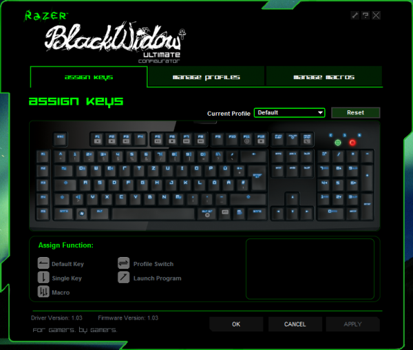 Обзор геймерской клавиатуры Razer BlackWidow Ultimate -8