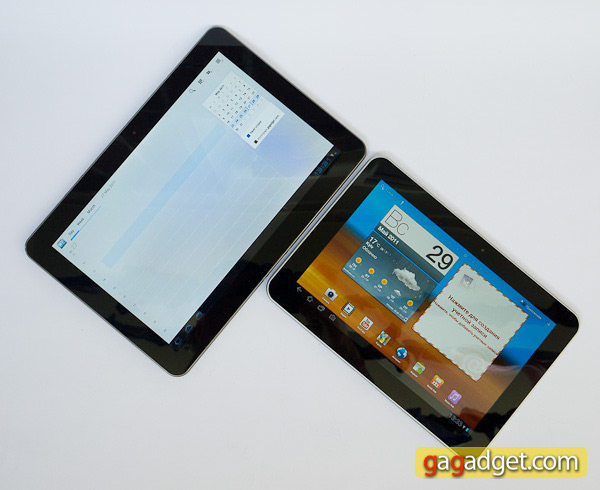 Предварительный обзор Android-планшетов Samsung Galaxy Tab 8.9 и 10.1 (видео)