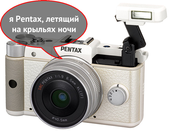 Pentax Q: самая бесполезная в мире камера со сменной оптикой 