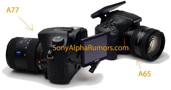 Первые фотографии и технические характеристики «гибридных зеркалок» Sony Alpha SLT-A77 и SLT-A65