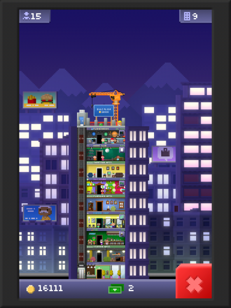 Игры для iPad: Tiny Tower -5